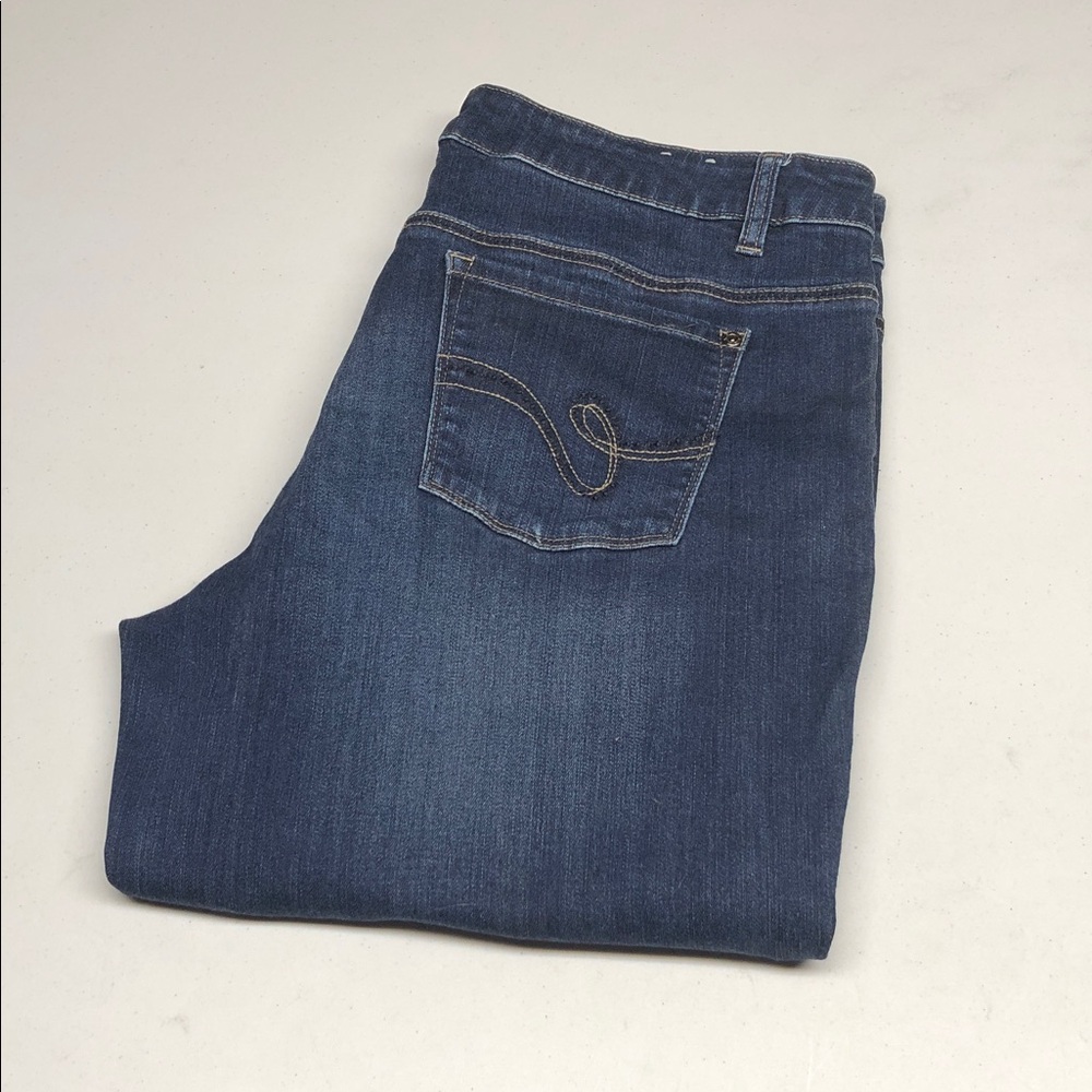 SANTANA HIGH-RISE CROP JEANS  16/33x25 ⭐️